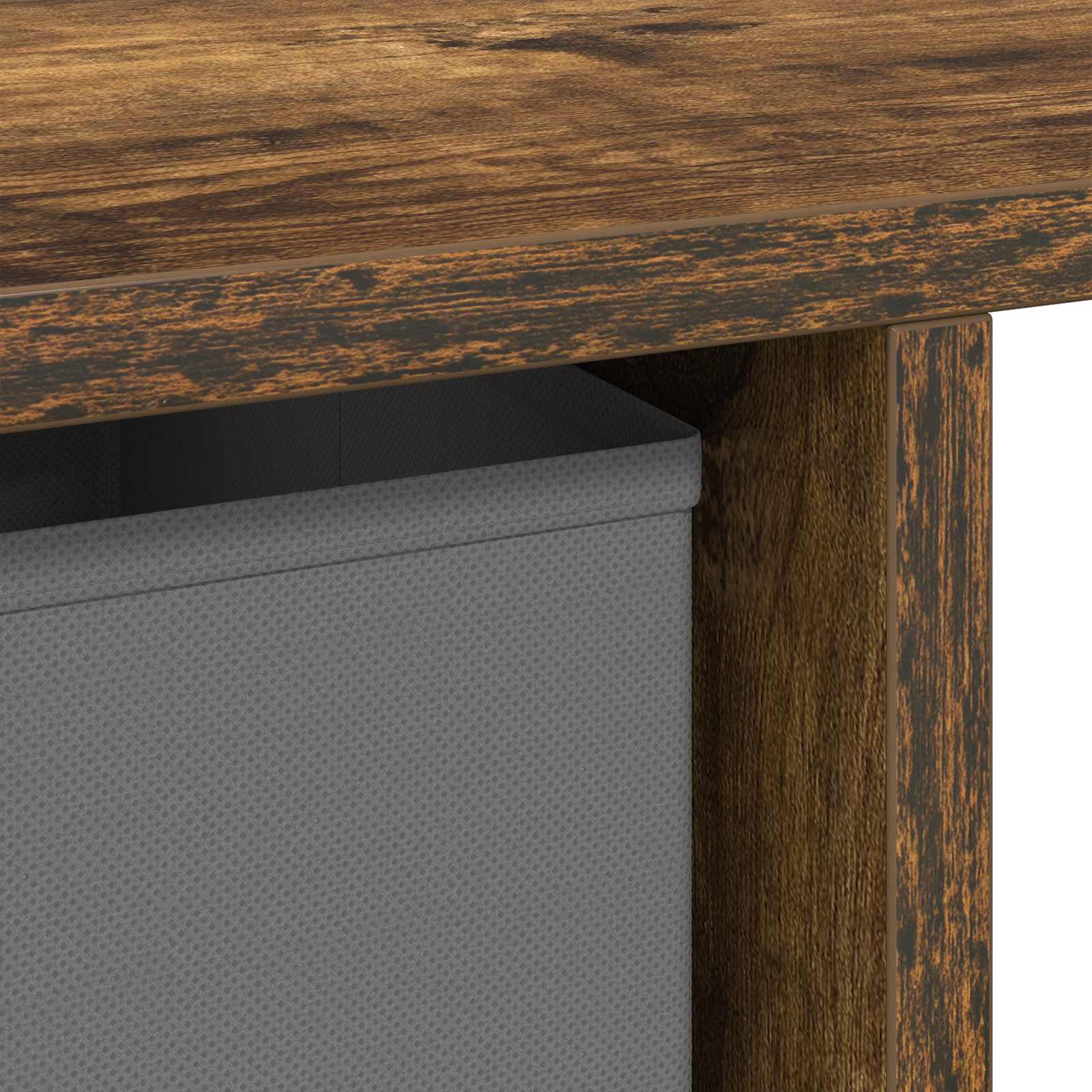 Schreibtisch mit Schubladen Weiß 100 x 40 x 75 cm Holzwerkstoff