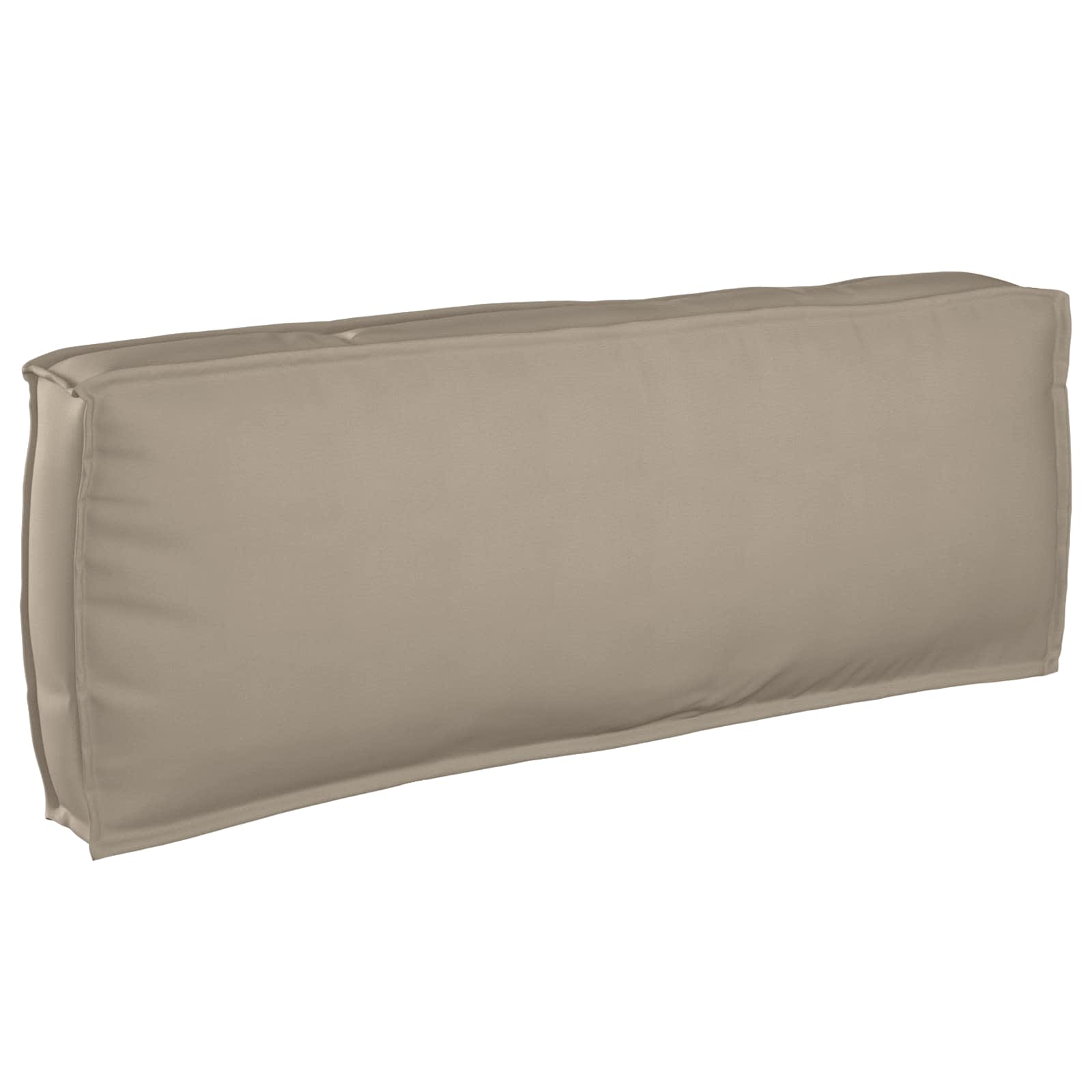 Kissen Anthrazit 120 x 40 x 12 cm Oxford-Stoff