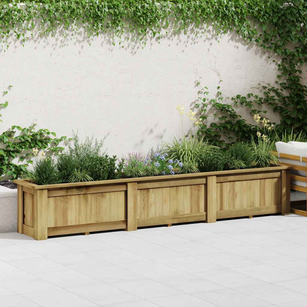 Hochbeet 100 x 50 x 50 cm Kiefernholz Imprägniert