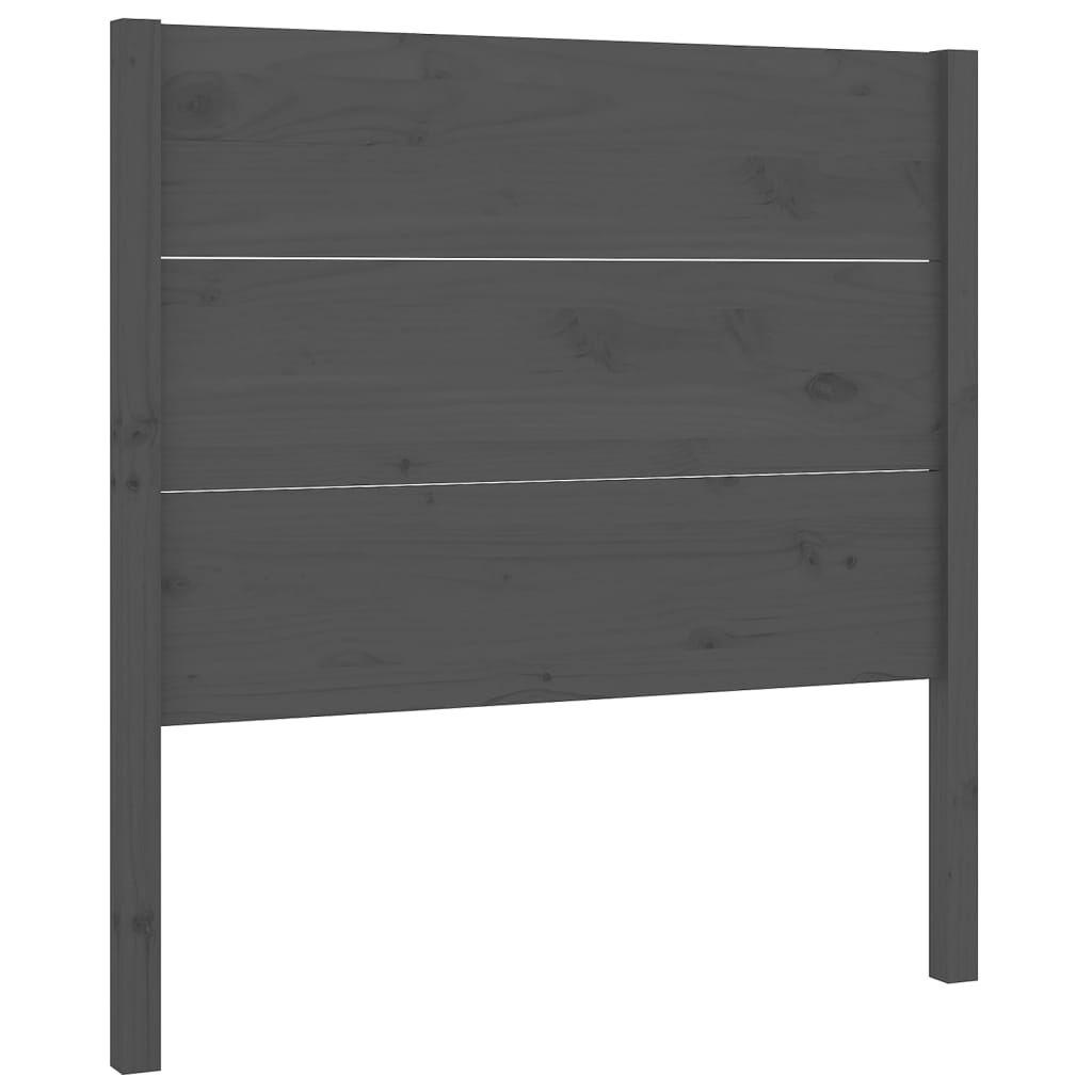 Kopfteil 81x4x100 cm Massivholz Kiefer