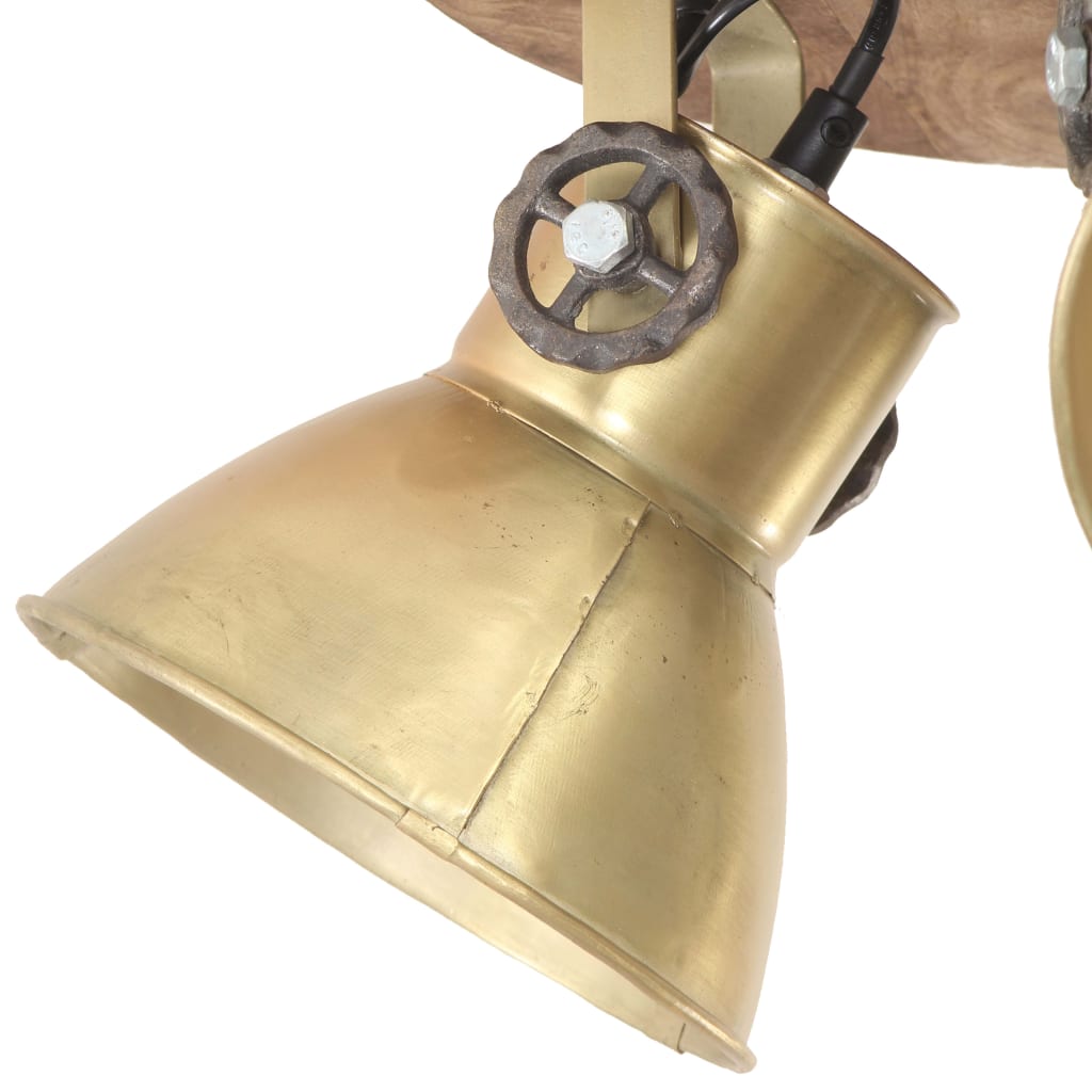 Wandlampe Industriestil Silbern 45x25 cm E27