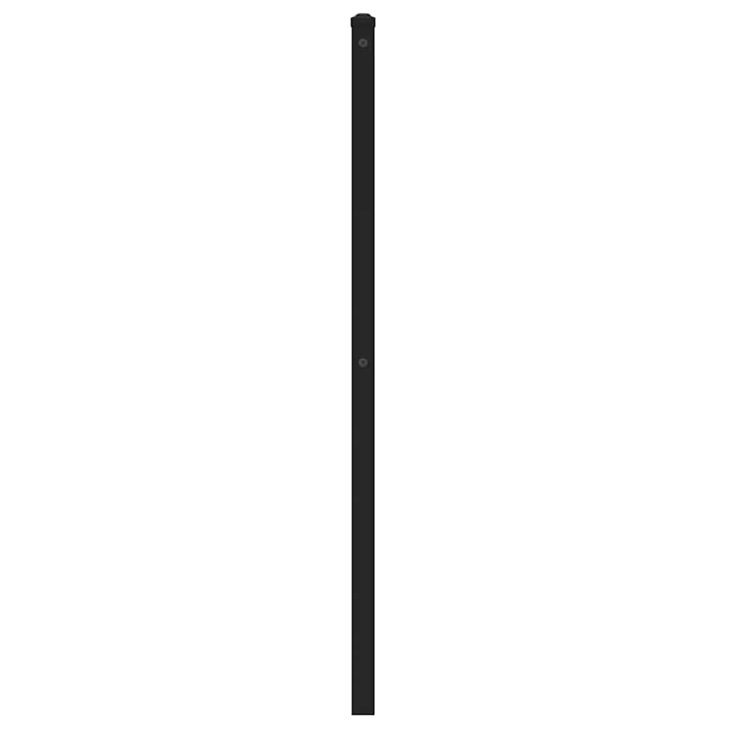 Ersatz-Kopfteil Räuchereiche 100 cm Eisen und Holzwerkstoff
