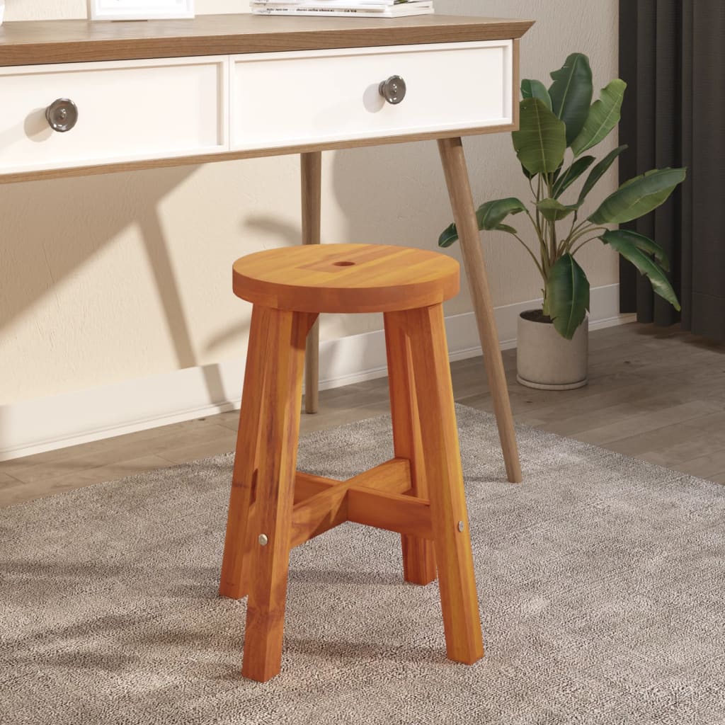 Hocker 45x29x45 cm Rechteckig Massivholz Akazie
