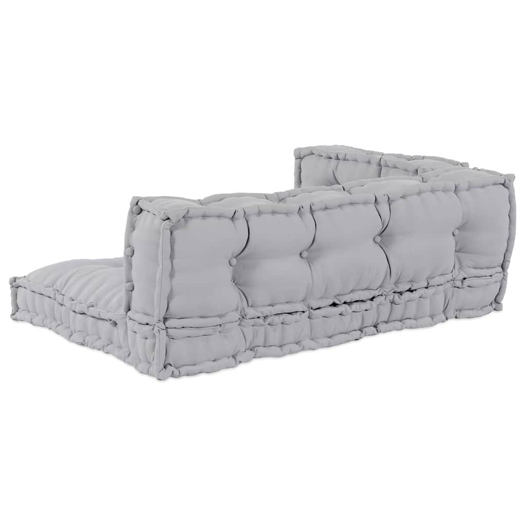 Palettensofa-Auflage Mehrfarbig Stoff Patchwork
