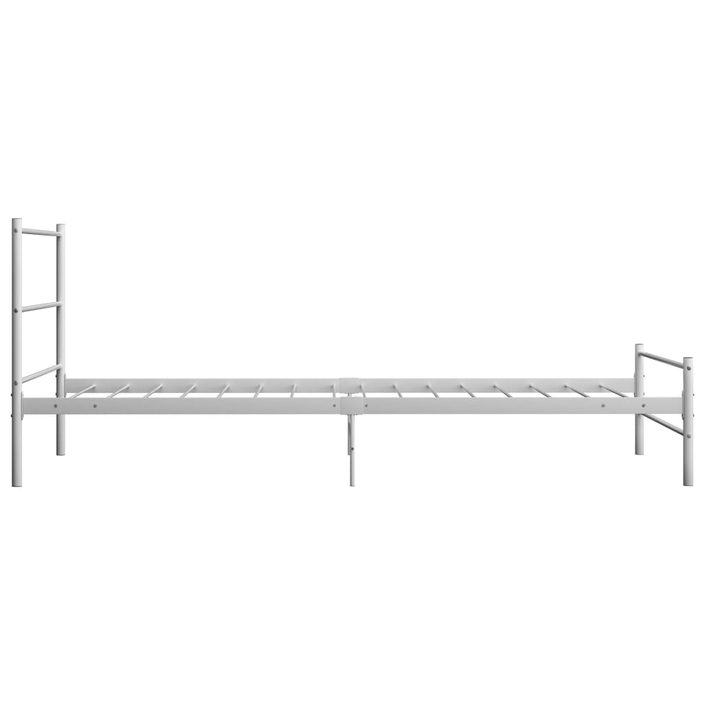 Bettgestell Grau Metall 180×200 cm