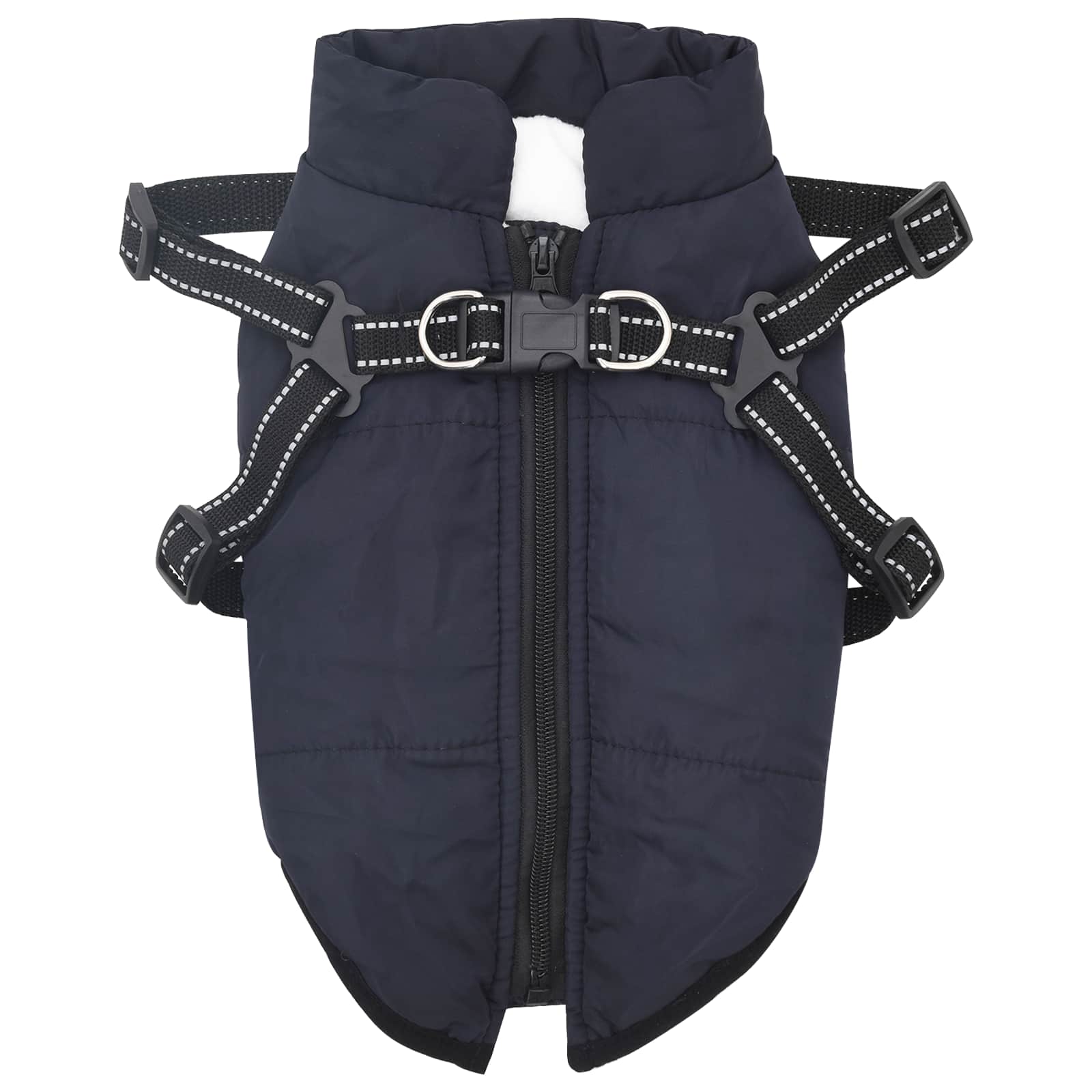 Hundemantel Rot L24 Fleece und Polyester