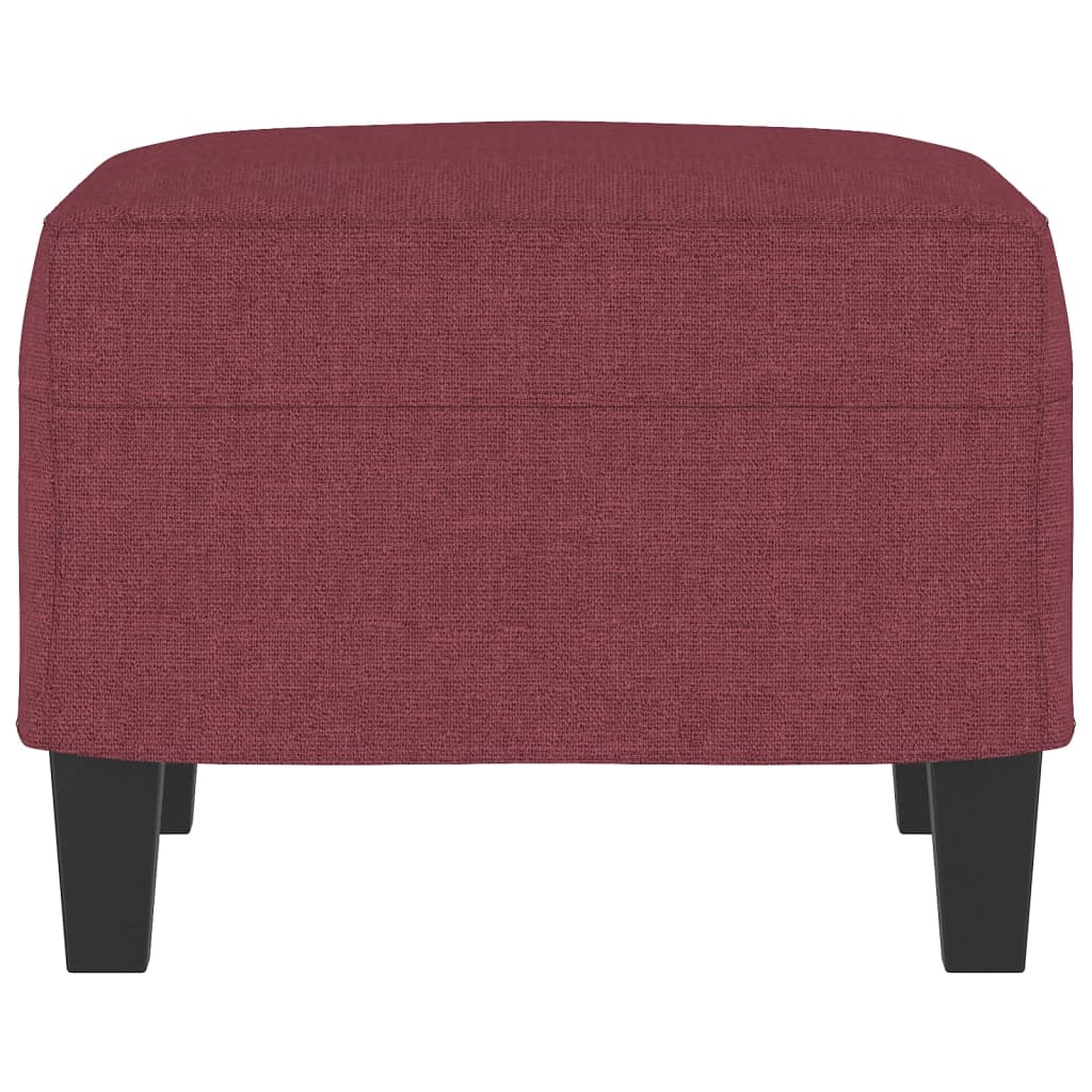 Fußhocker Hellgrau 60x50x41 cm Stoff