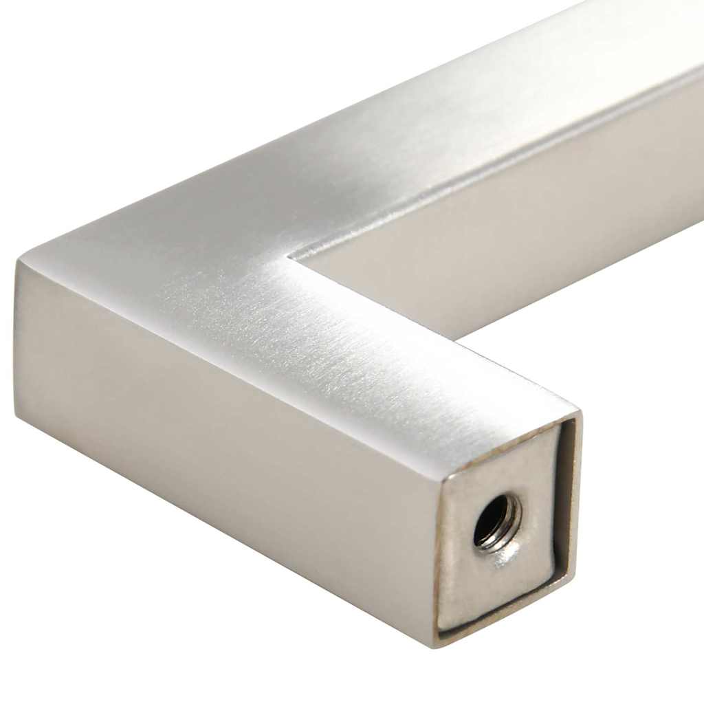 Möbelgriffe 10 Stk. Silbern 64 mm Edelstahl