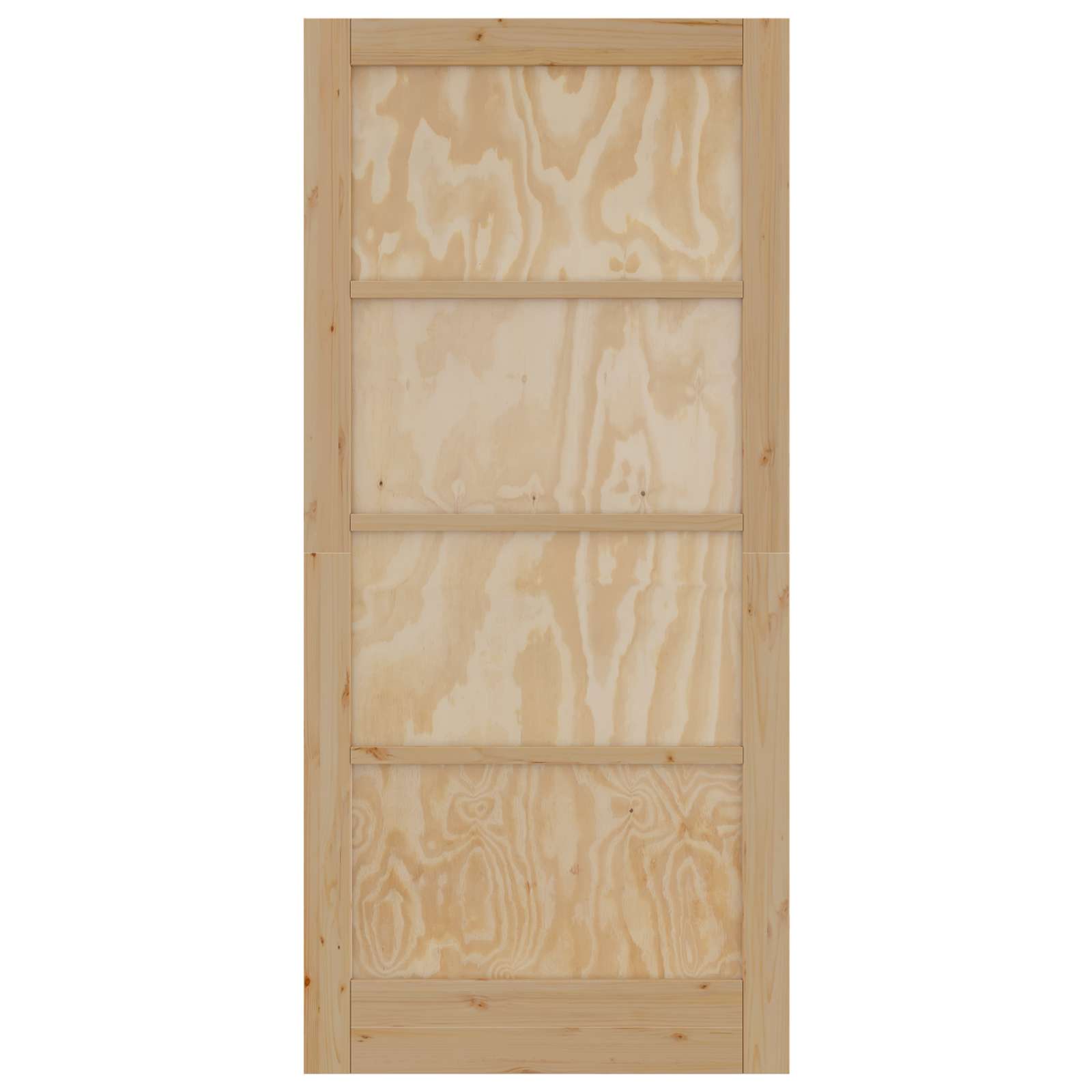 Interior Tür Natur 61 x 198,5 cm Sperrholz