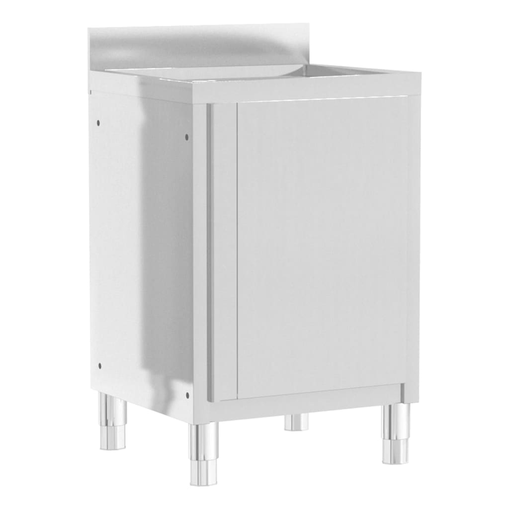 Gewerbe-Küchenschrank mit 2 Schubladen 50x60x96 cm