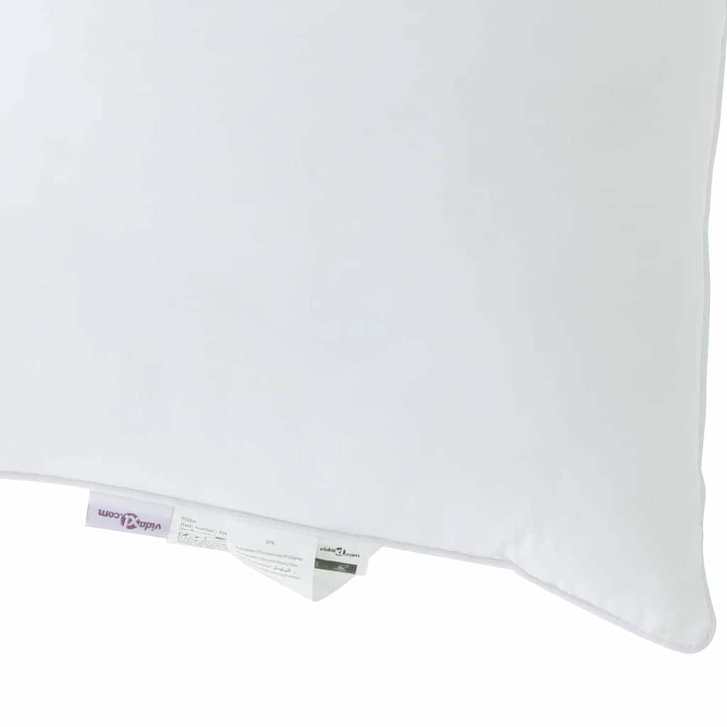Kopfkissen Weiß 40 x 60 cm Baumwolle und Polyester
