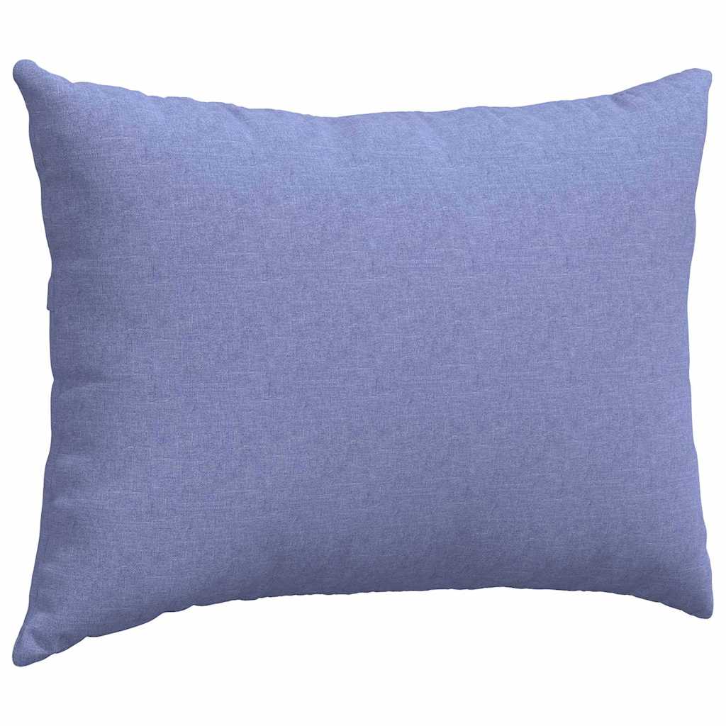 Sofakissen 2 pcs Hellgrau 50 x 30 cm Stoff