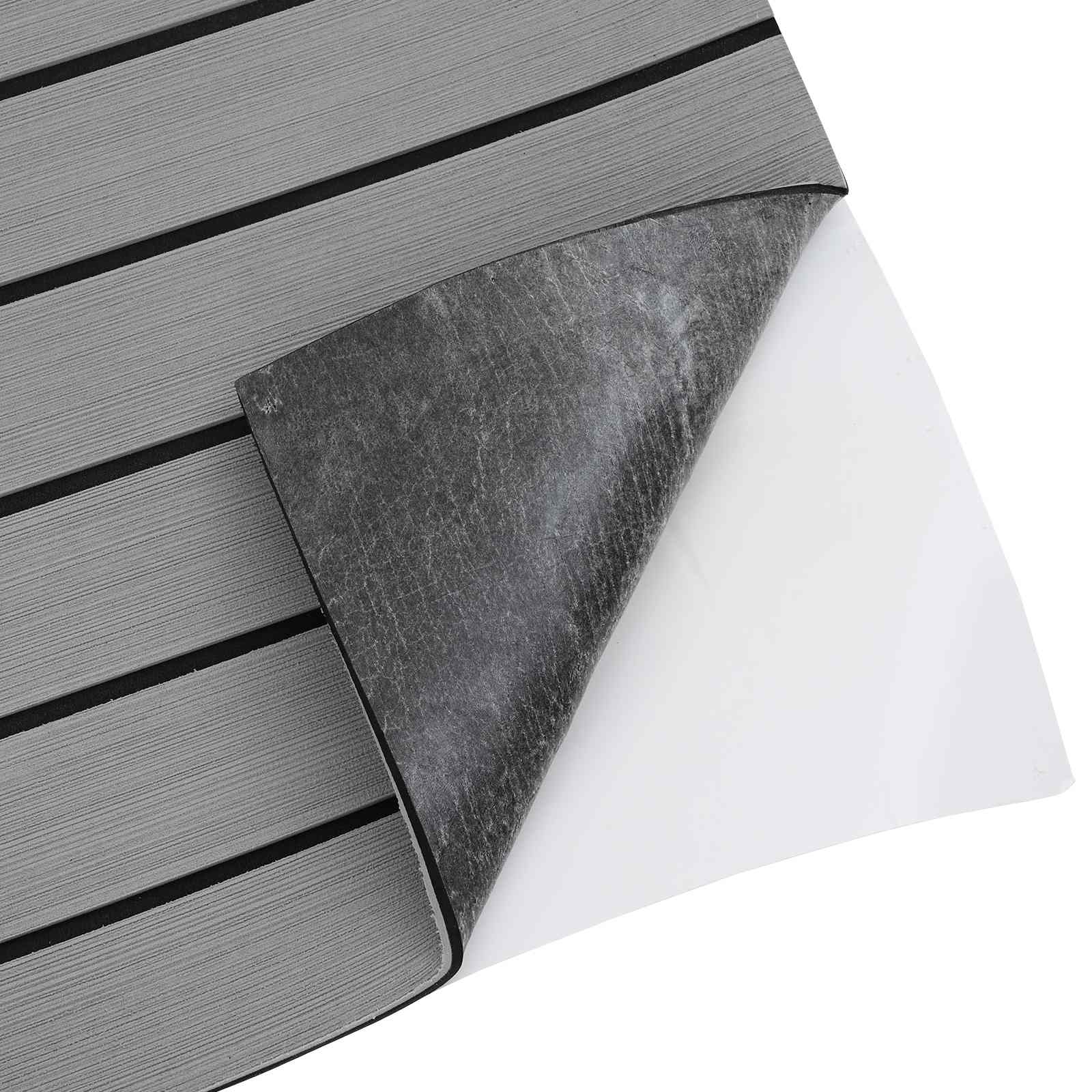 Bootsmatte Braun und Schwarz 240 x 90 cm EVA