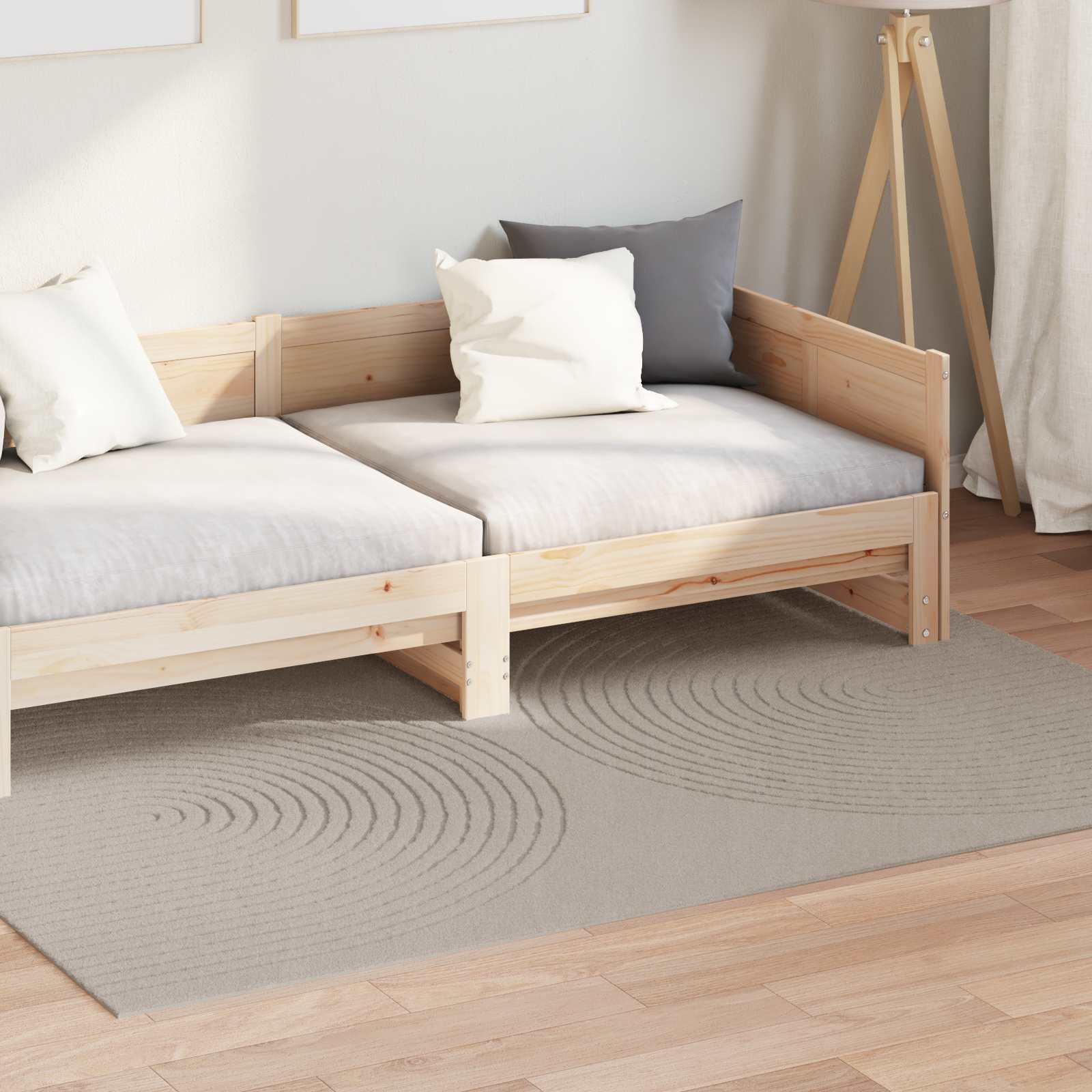Bereichsteppiche Rechtwinklig GALATI Creme 150 x 80 cm