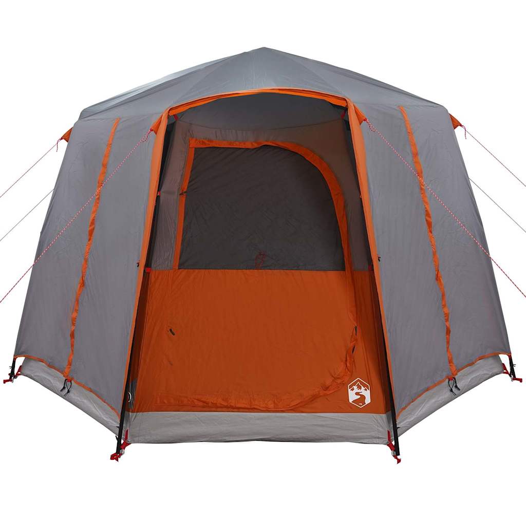 Cabin Zelt 3-Personen mit Dach Grün und Weiß 320 x 320 x 203 cm