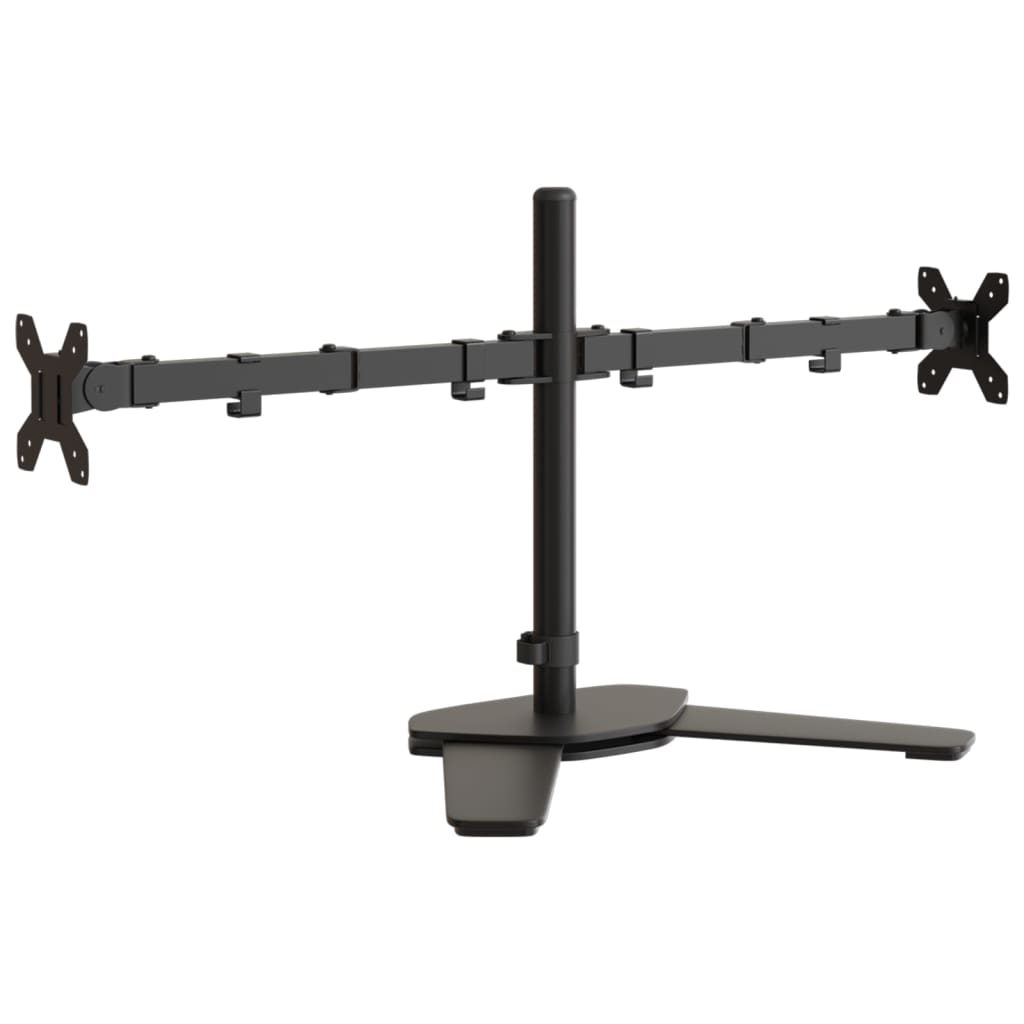 Monitorhalterung Schwarz Stahl VESA 75/100 mm