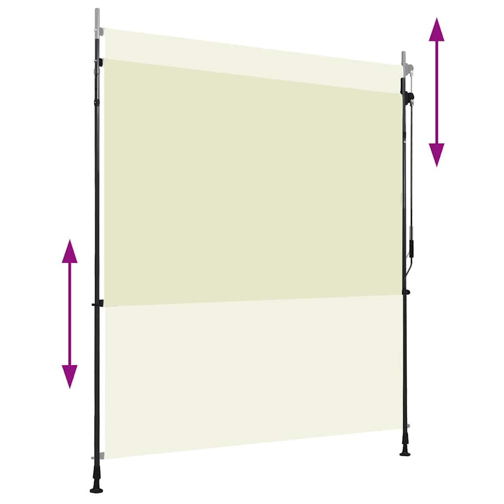 Außenrollo 100 x 270 cm Anthrazit