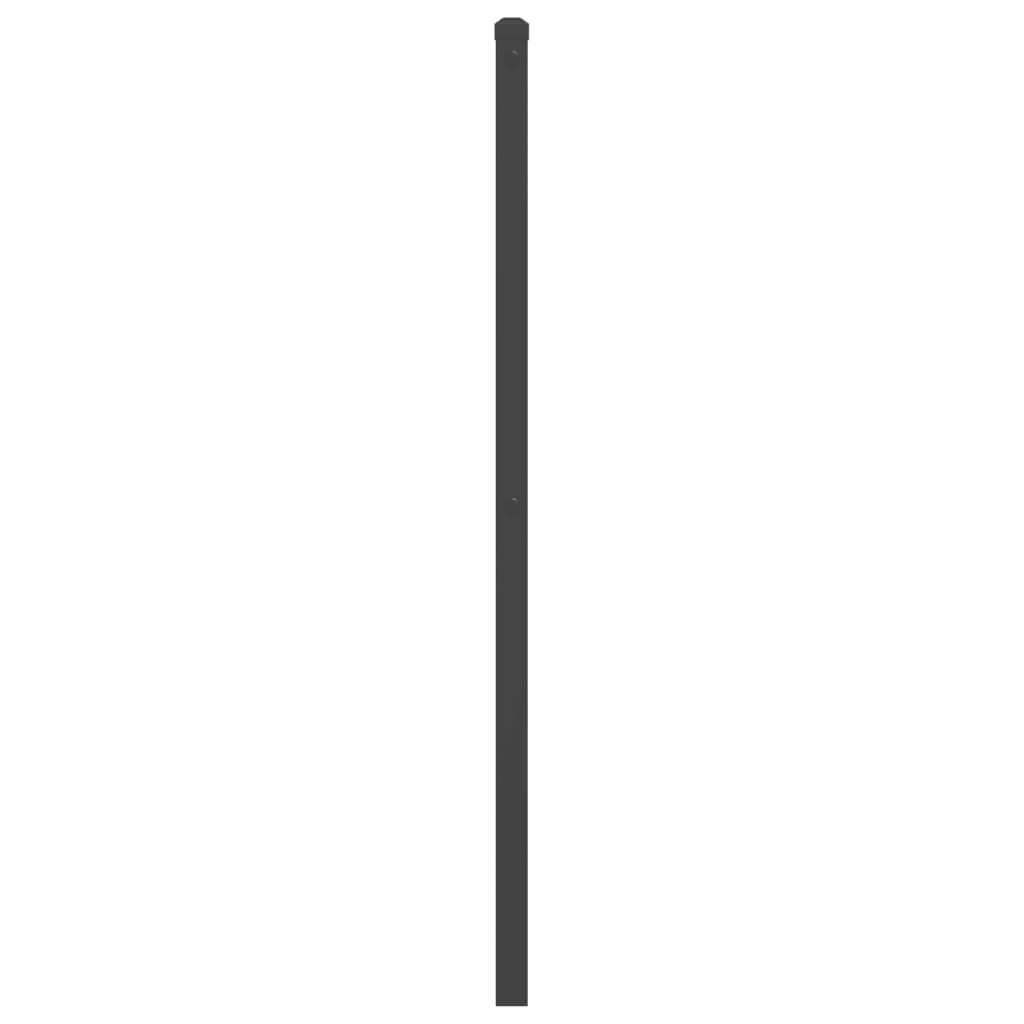 Ersatz-Kopfteil Metall Weiß 100 cm
