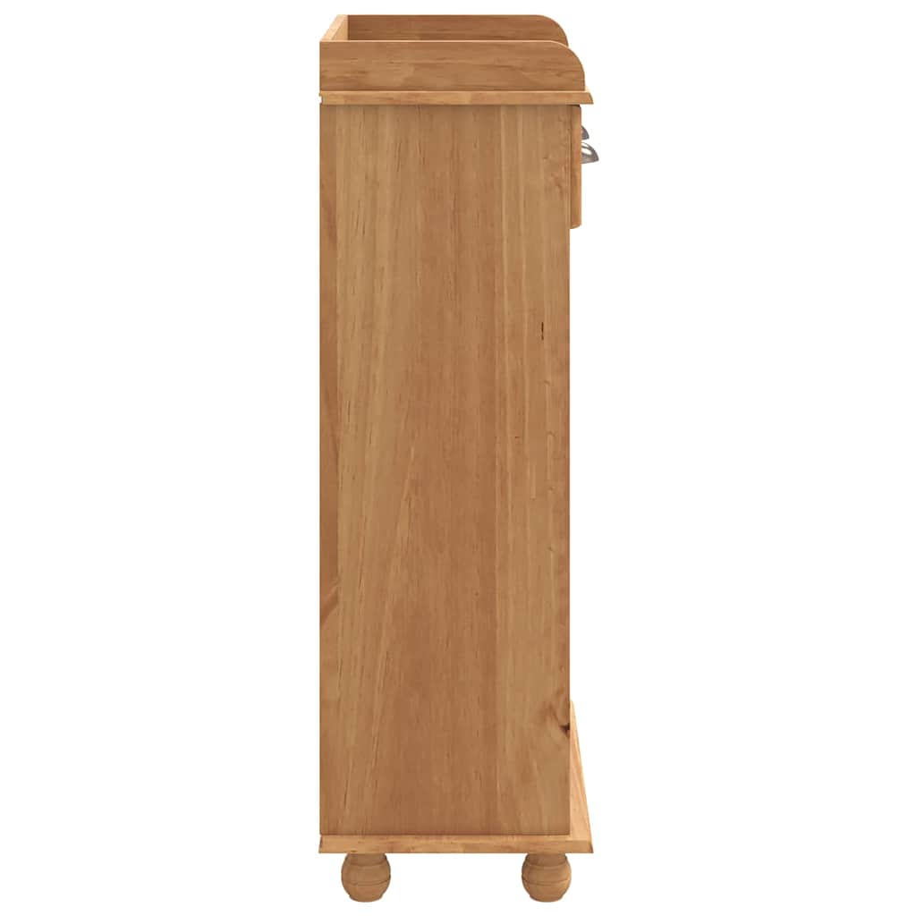 Weinschrank ASKIM Honigwachs 57 x 37 x 114 cm
