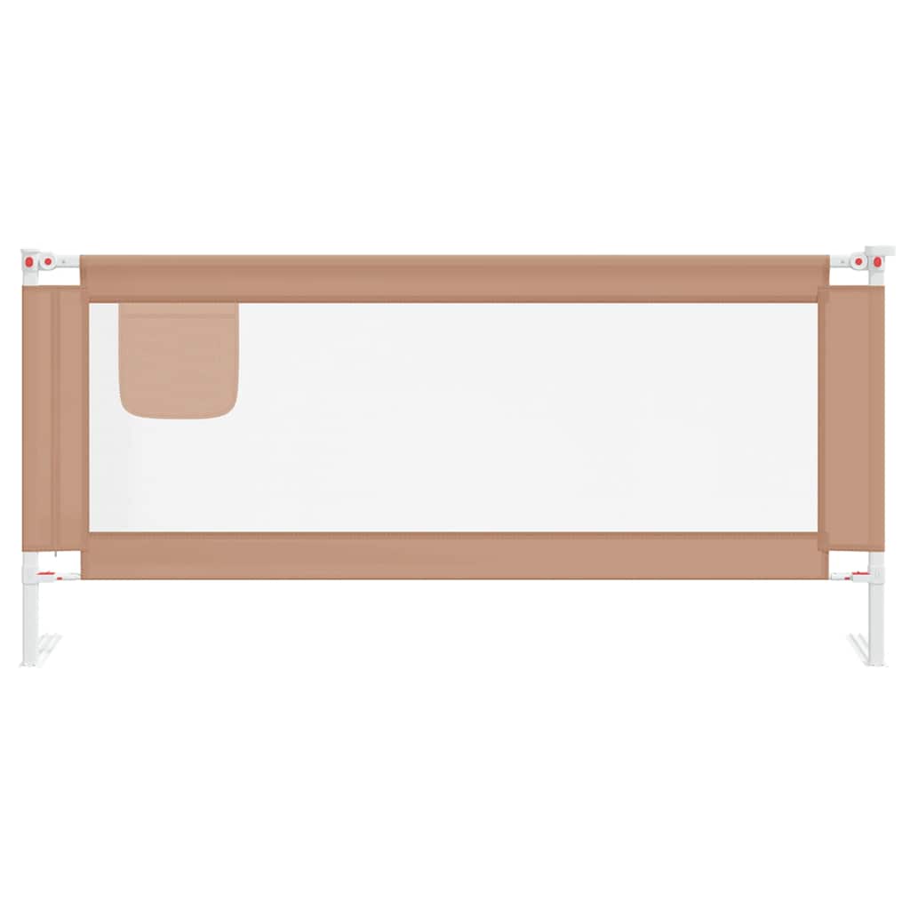 Kleinkind-Bettschutzgitter Grün 90x25 cm Stoff
