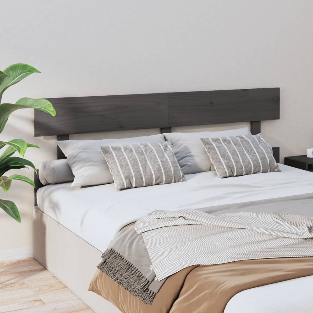 Bett-Kopfteil 78,5x3x81 cm Massivholz Kiefer