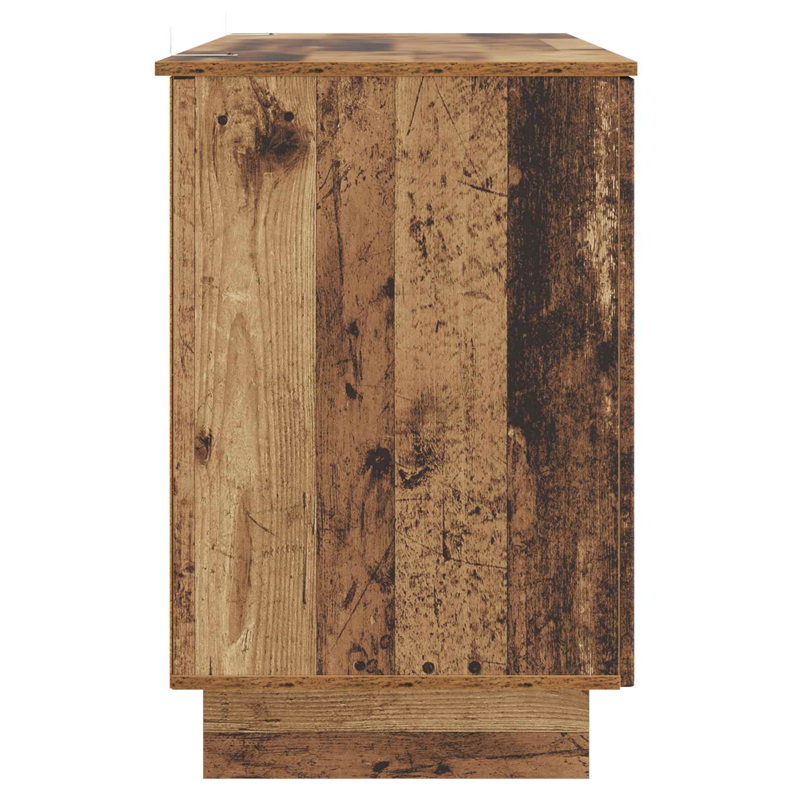 Schreibtisch Schwarz Holzwerkstoff 142,5 x 50 x 75 cm