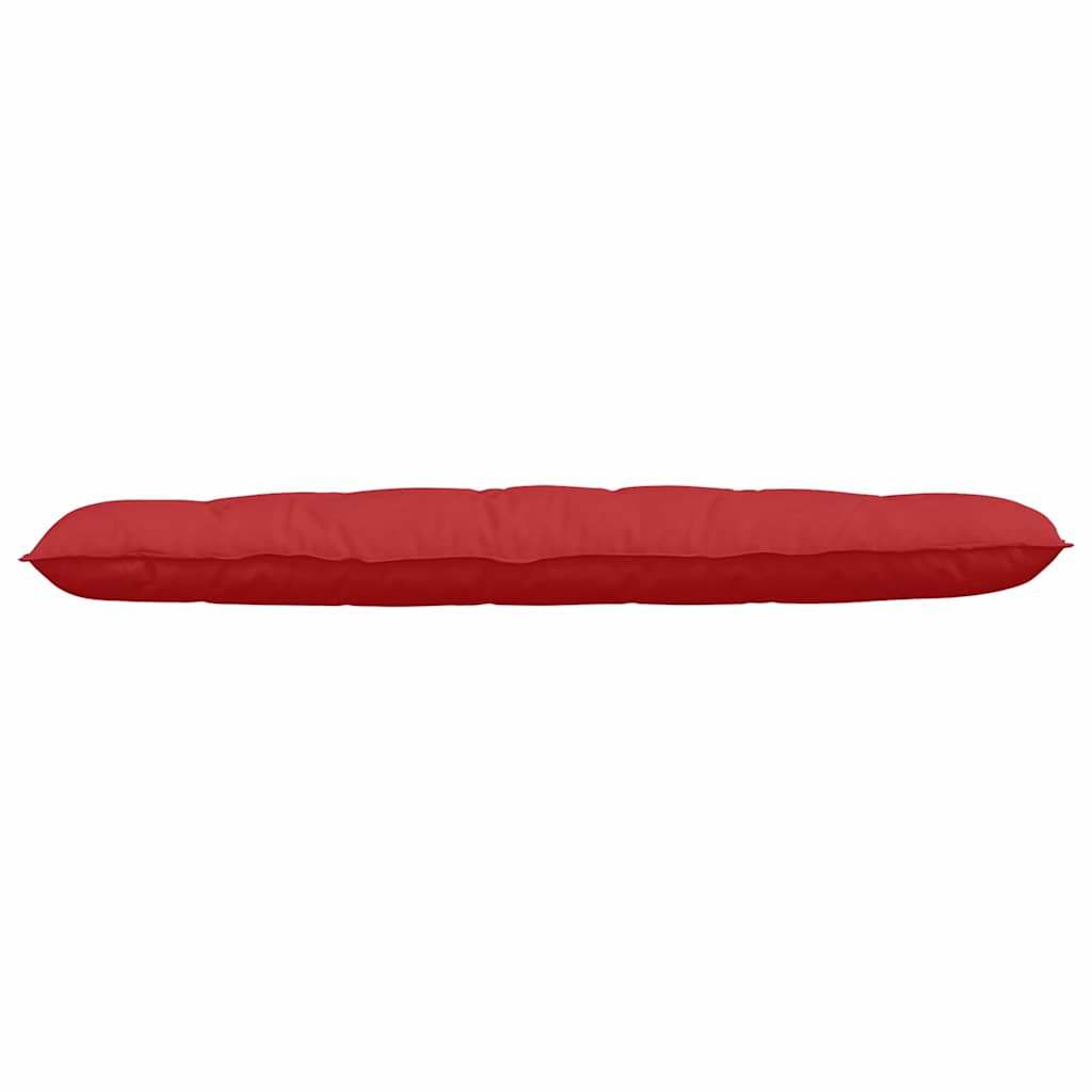 Rückenkissen Hellgrau 50 x 19 x 45 cm Stoff