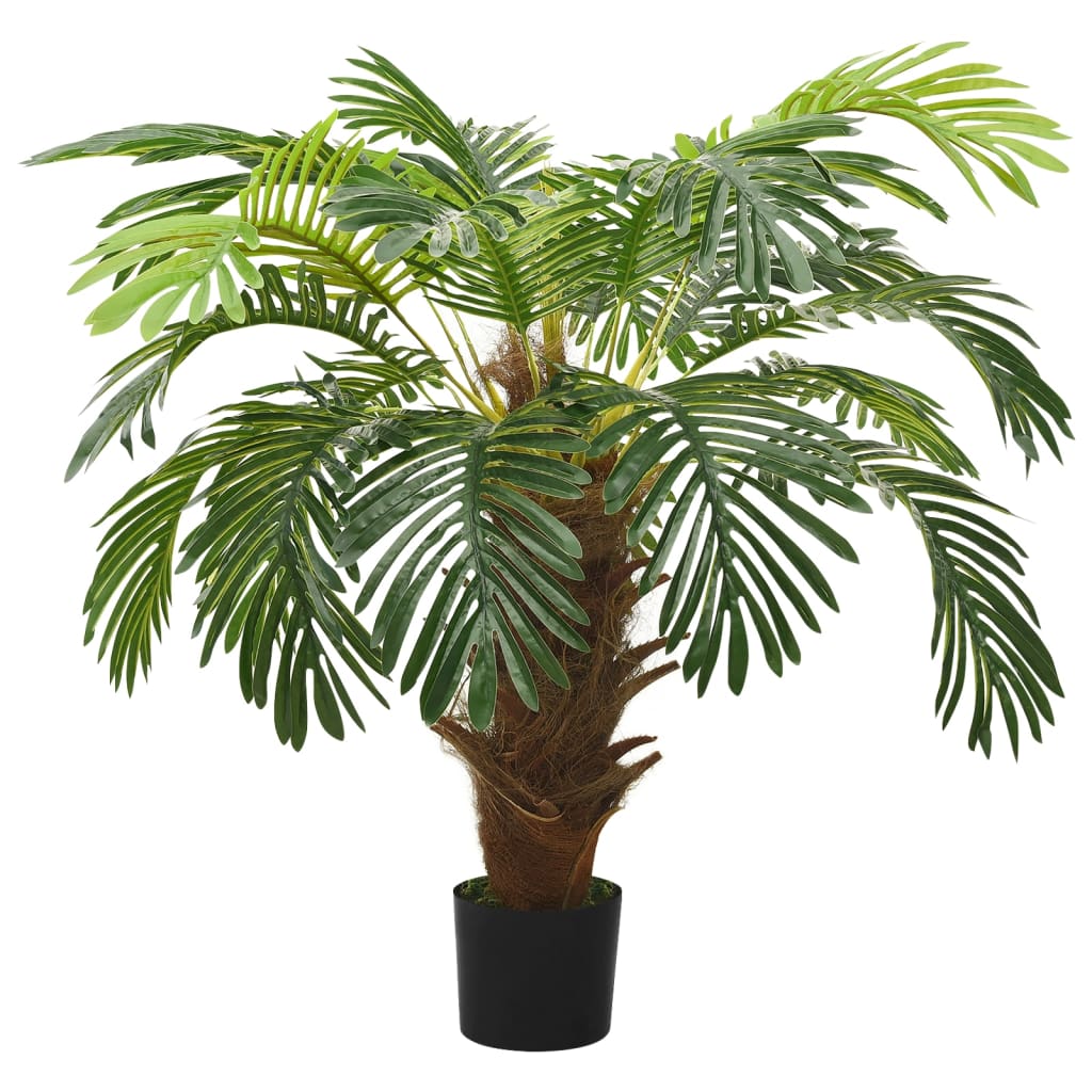 Künstliche Palme Cycas mit Topf 140 cm Grün