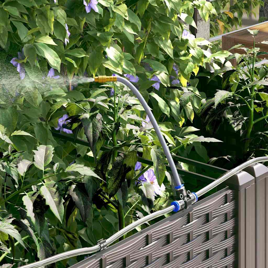 Garten-Pflanzgefäß 4 Stk. Braun 160 x 40 x 22 cm PP