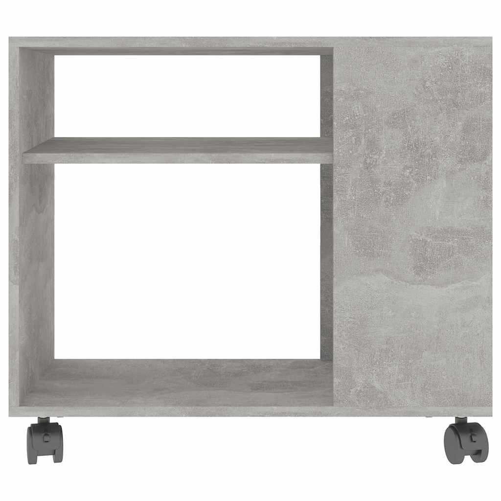 Beistelltisch Weiß 70x35x55 cm Holzwerkstoff