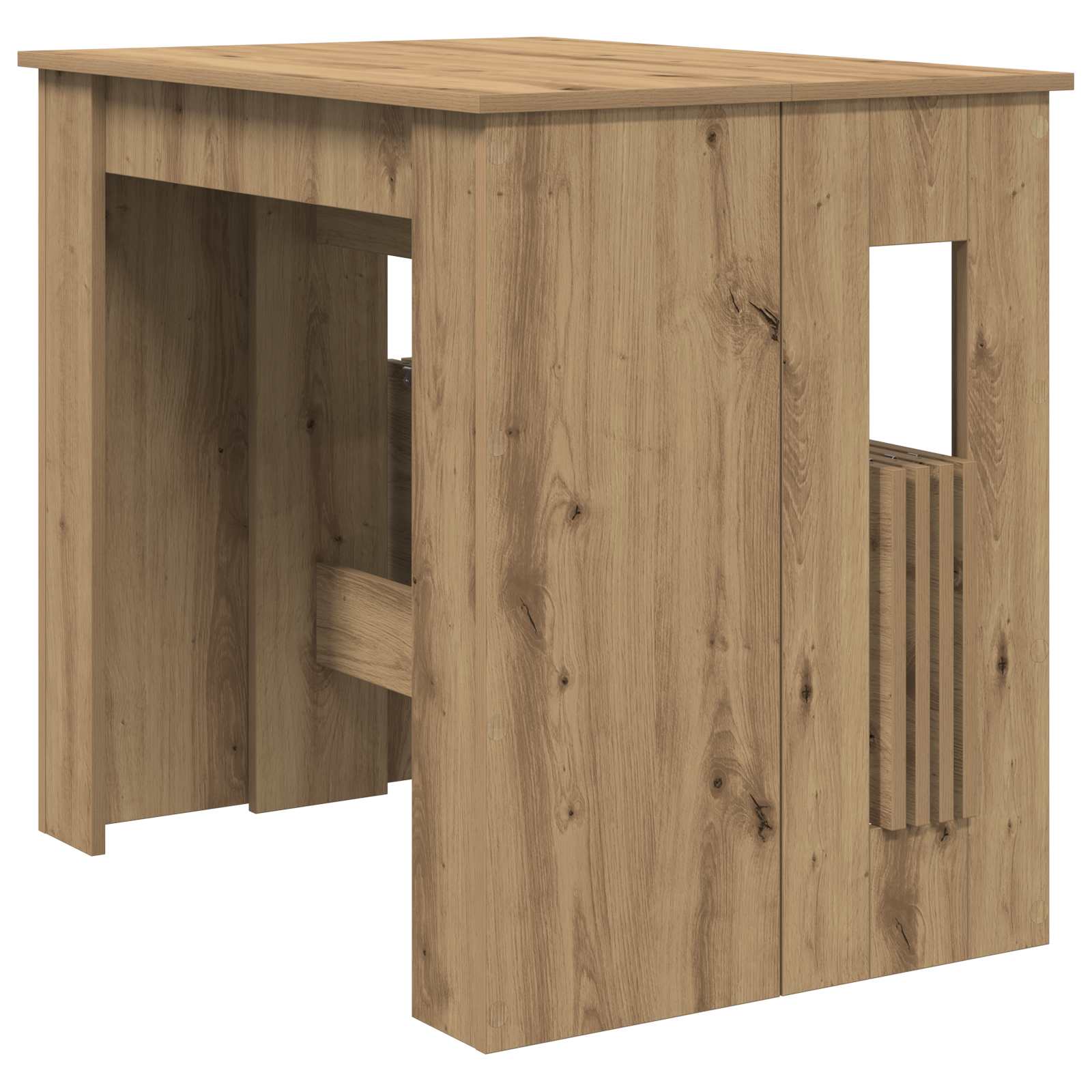 Esstisch 180 x 85 x 75 cm Holzwerkstoff Schwarze Eiche