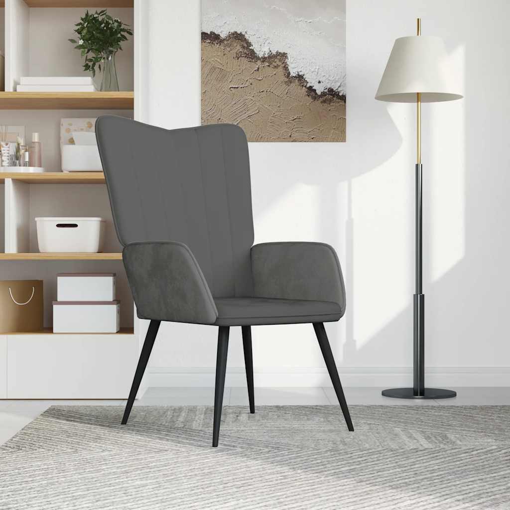 Relaxsessel Dunkelgrün Samt