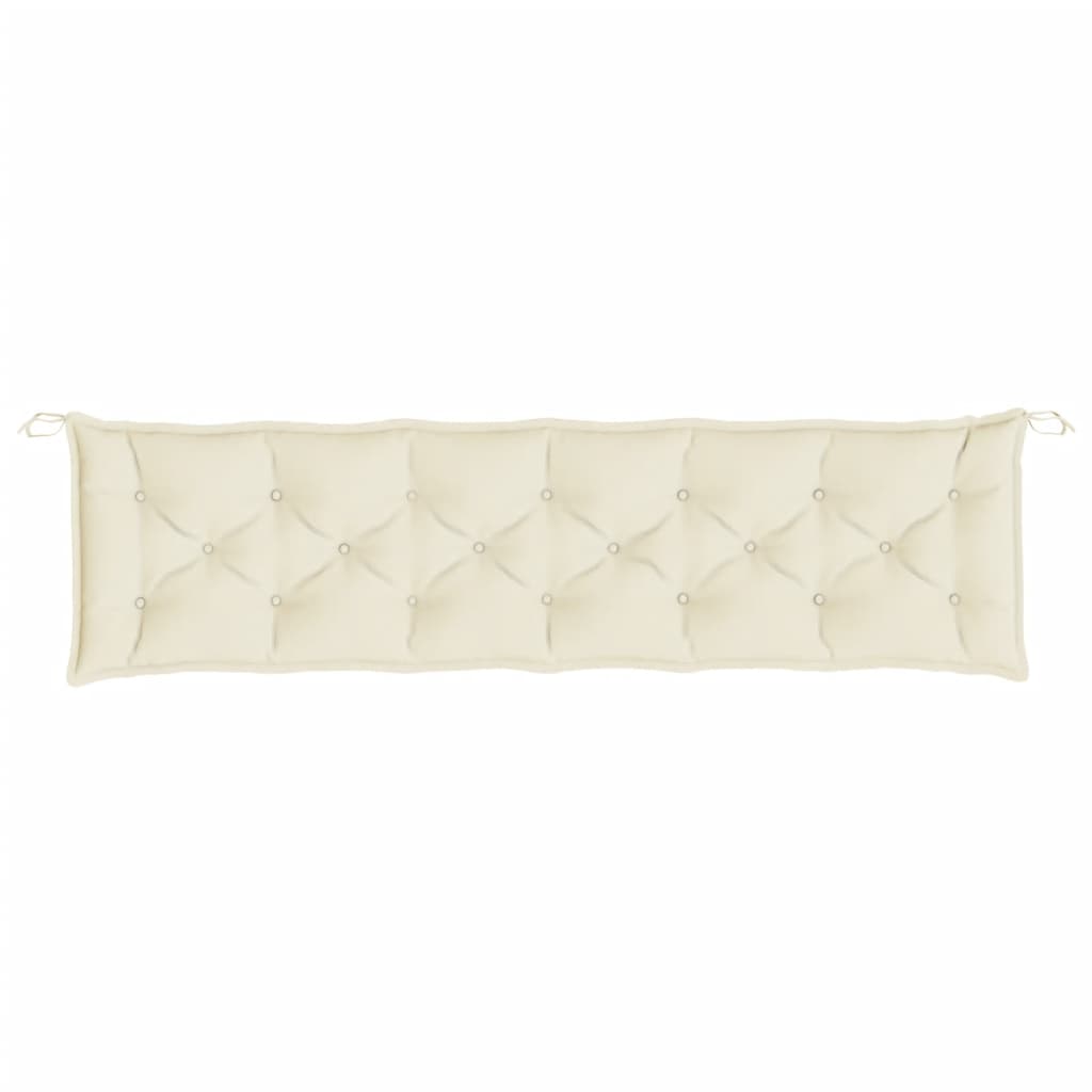 Gartenbank-Auflage Anthrazit 100x50x7 cm Oxford-Gewebe