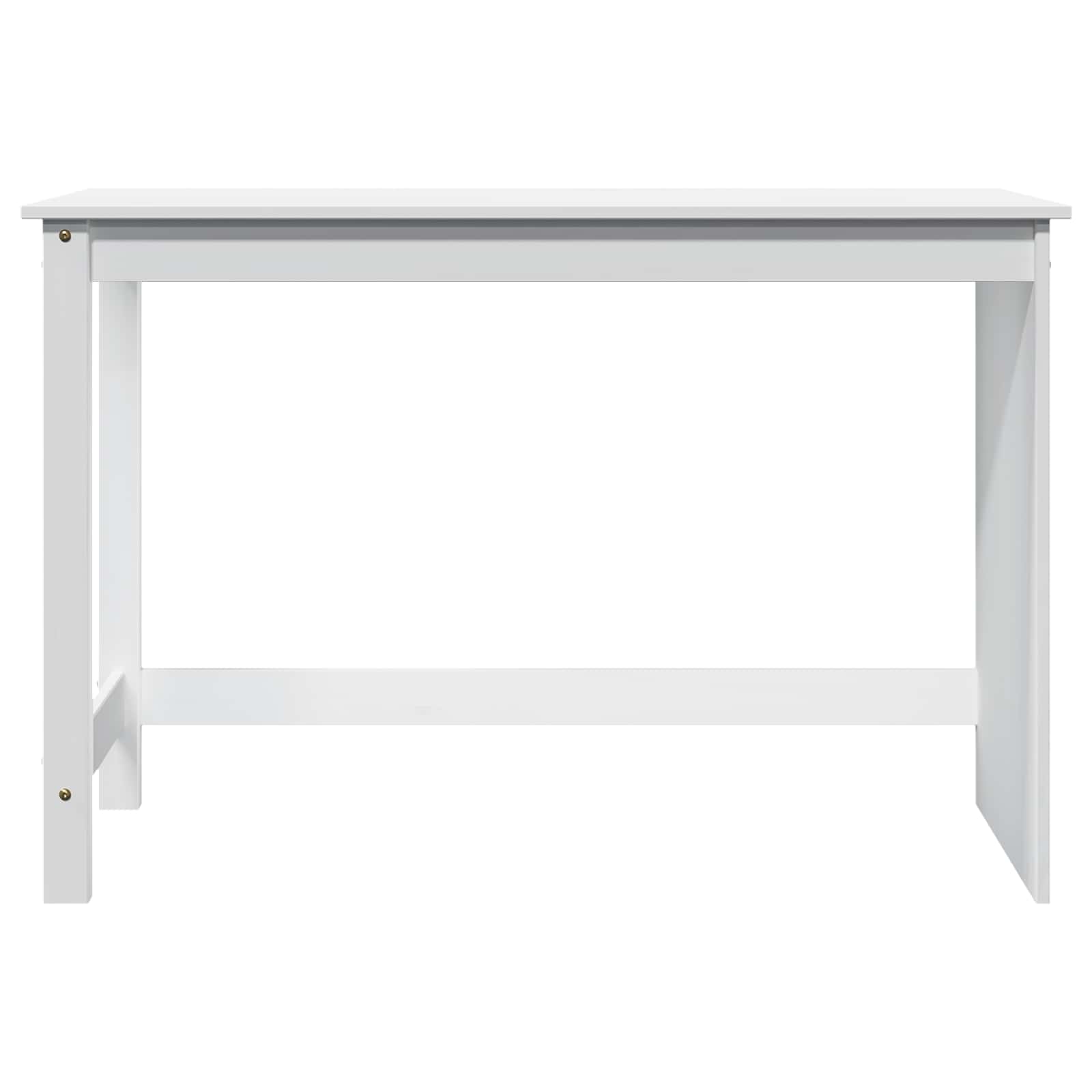 Schreibtisch Honigbraun 112 x 50 x 75 cm Massivholz Kiefer