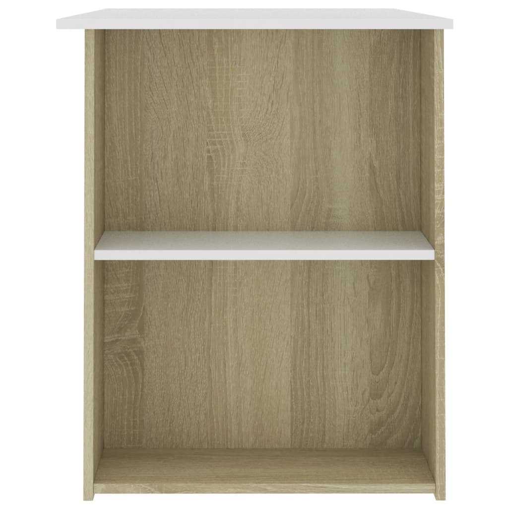 Schreibtisch Weiß 110x60x73 cm Holzwerkstoff