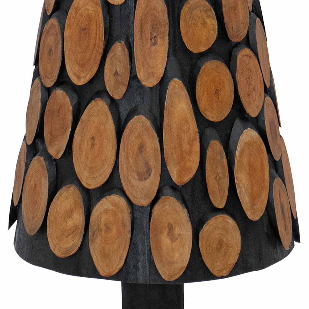 Weihnachtsbaum mit Ständer Braun 61 cm Massivholz Teak