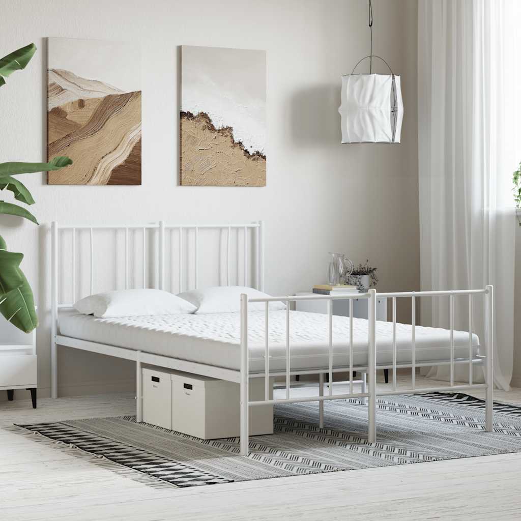 Schaumstoffmatratze Weiß 80x200 cm 7-Zonen Härtegrad 20 ILD