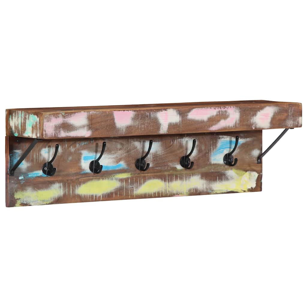 Garderobenständer Braun 73 x 19 x 23 cm Massivholz Mango