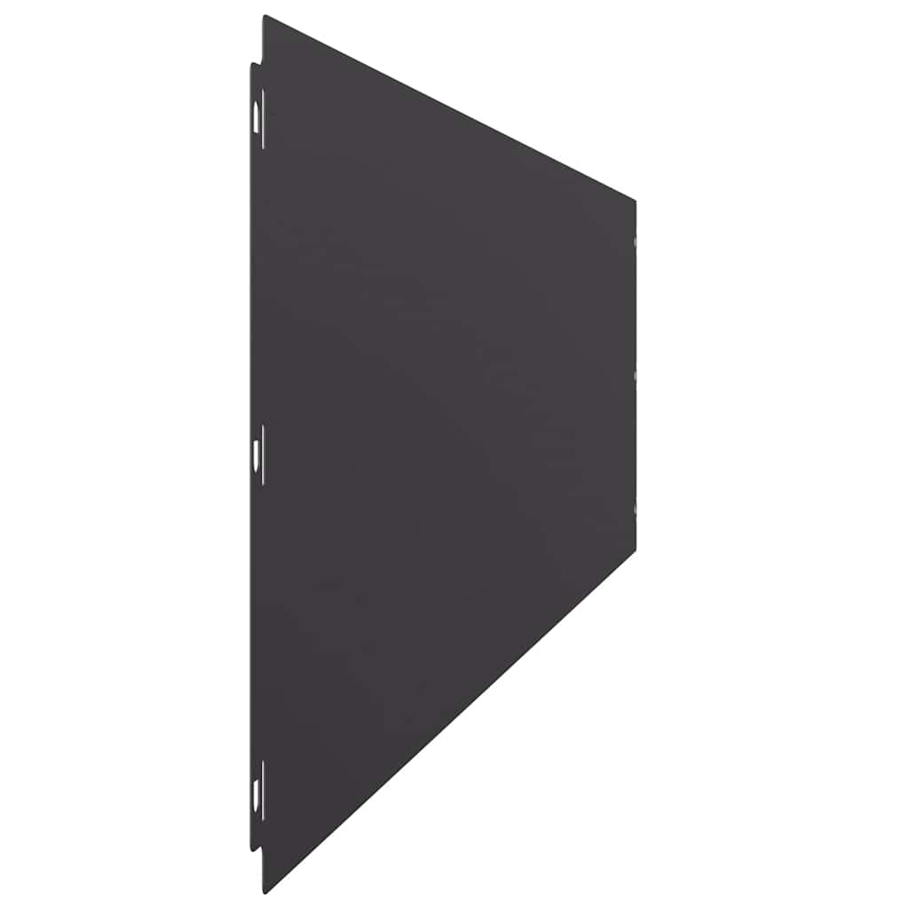 Raseneinfassung 10 pcs 10 x 103 cm Wetterfeststahl Rostig