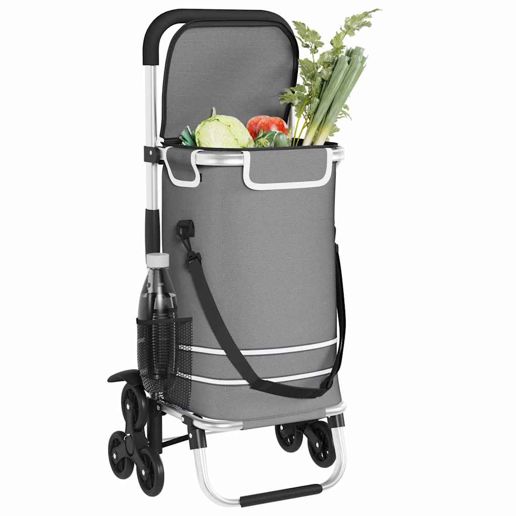 Einkaufswagen Schwarz 47 x 39 x 100,5 cm Oxford-stoff