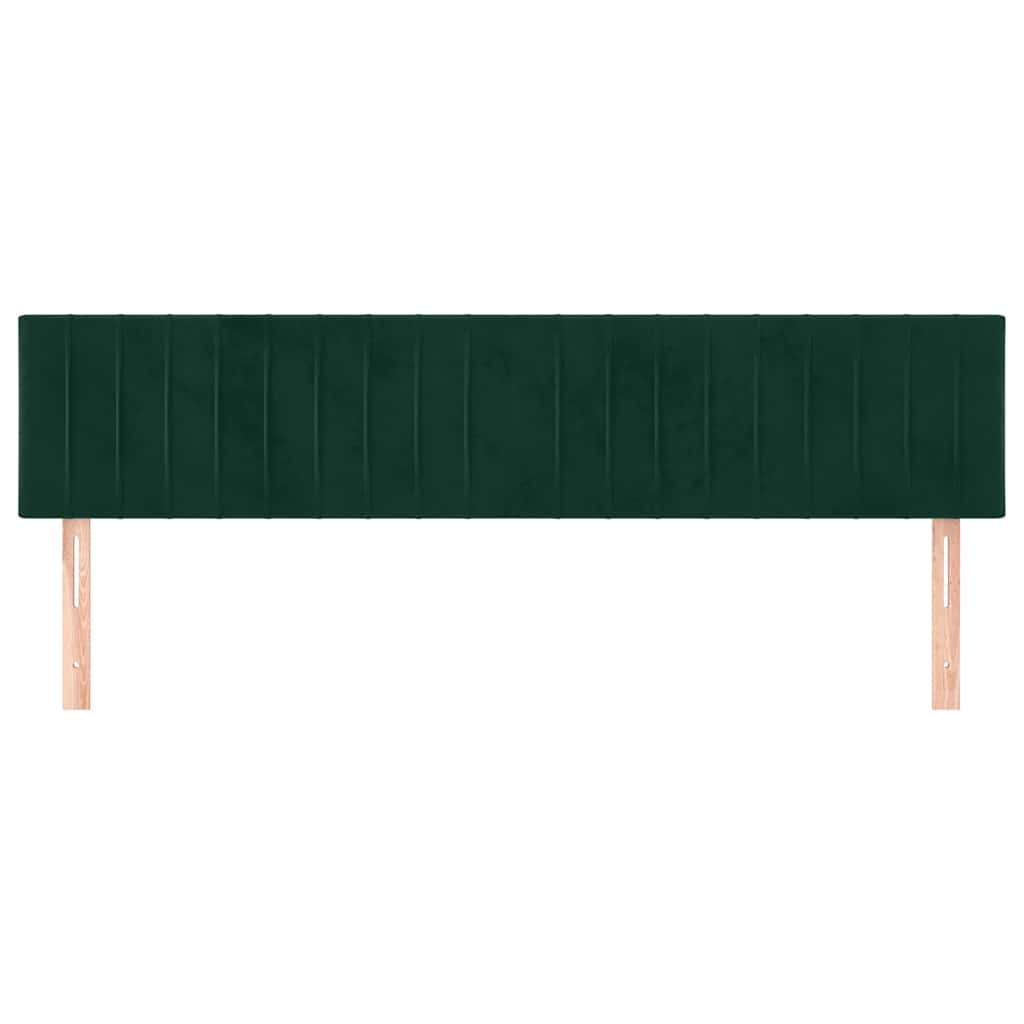 Kopfteil Hellgrau 80x5x118/128 cm Samt