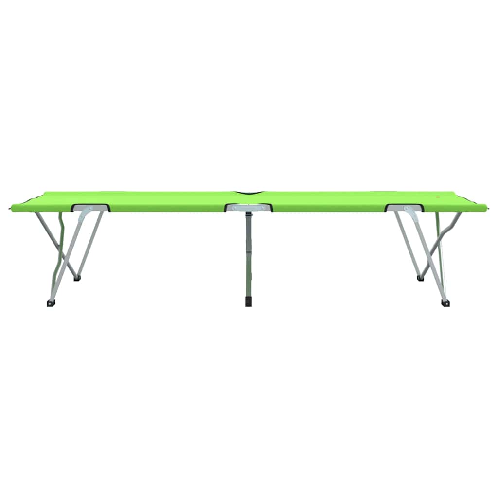 Klapp Schlafbett fürs Camping Blau 194 x 62,5 x 42,5 cm