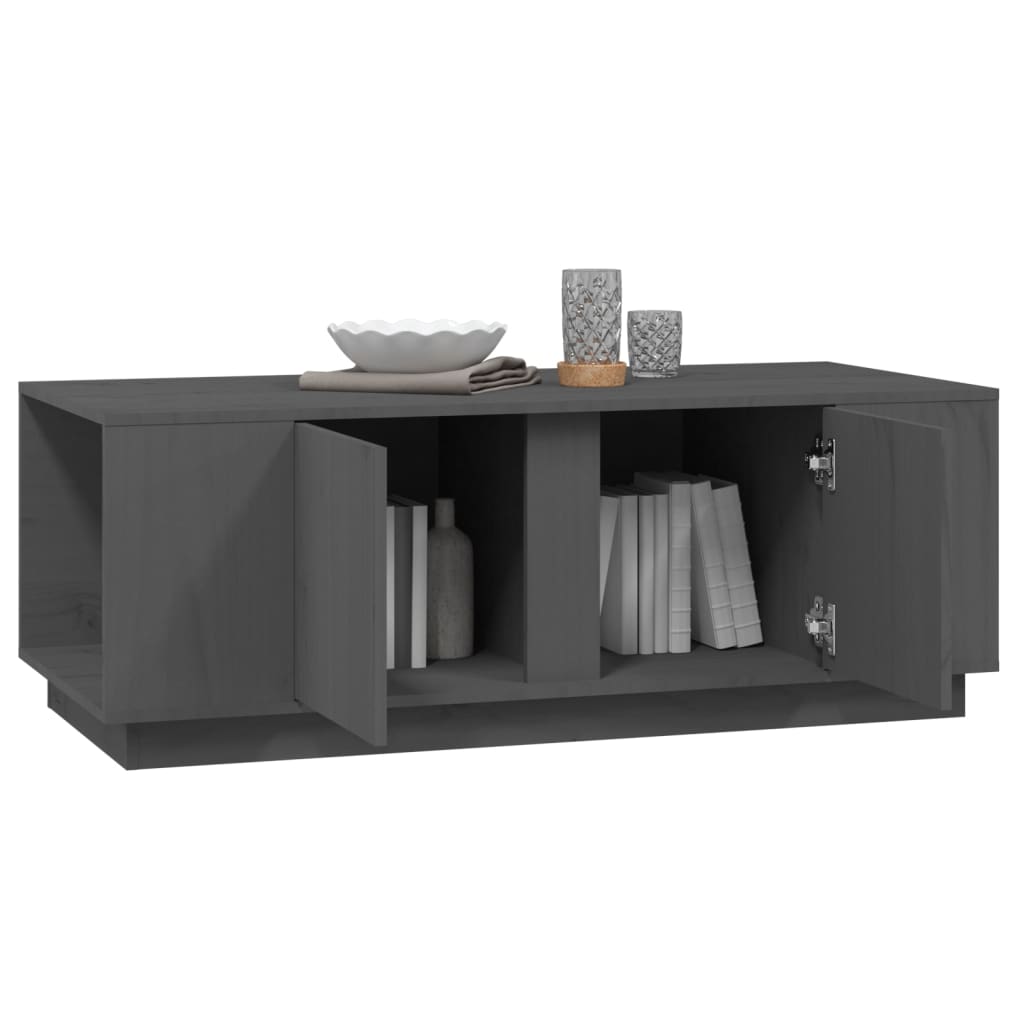 Couchtisch 110x50x40 cm Massivholz Kiefer