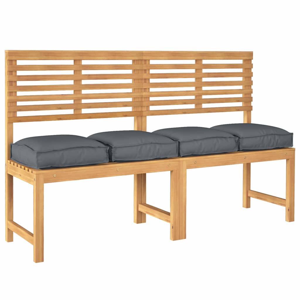 Kissen 2 pcs Anthrazit 40 x 40 x 8 cm Oxford-Stoff