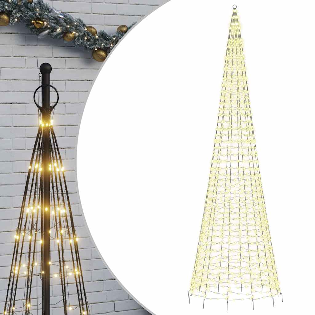 LED-Weihnachtsbaum 200 LEDs Warmweiß 180 cm