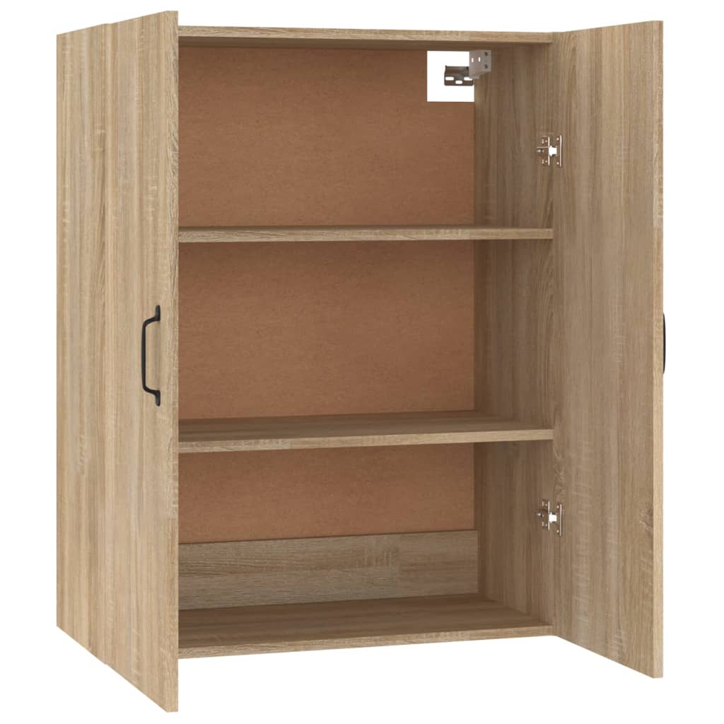 Hängeschrank Weiß 69,5x34x90 cm Holzwerkstoff