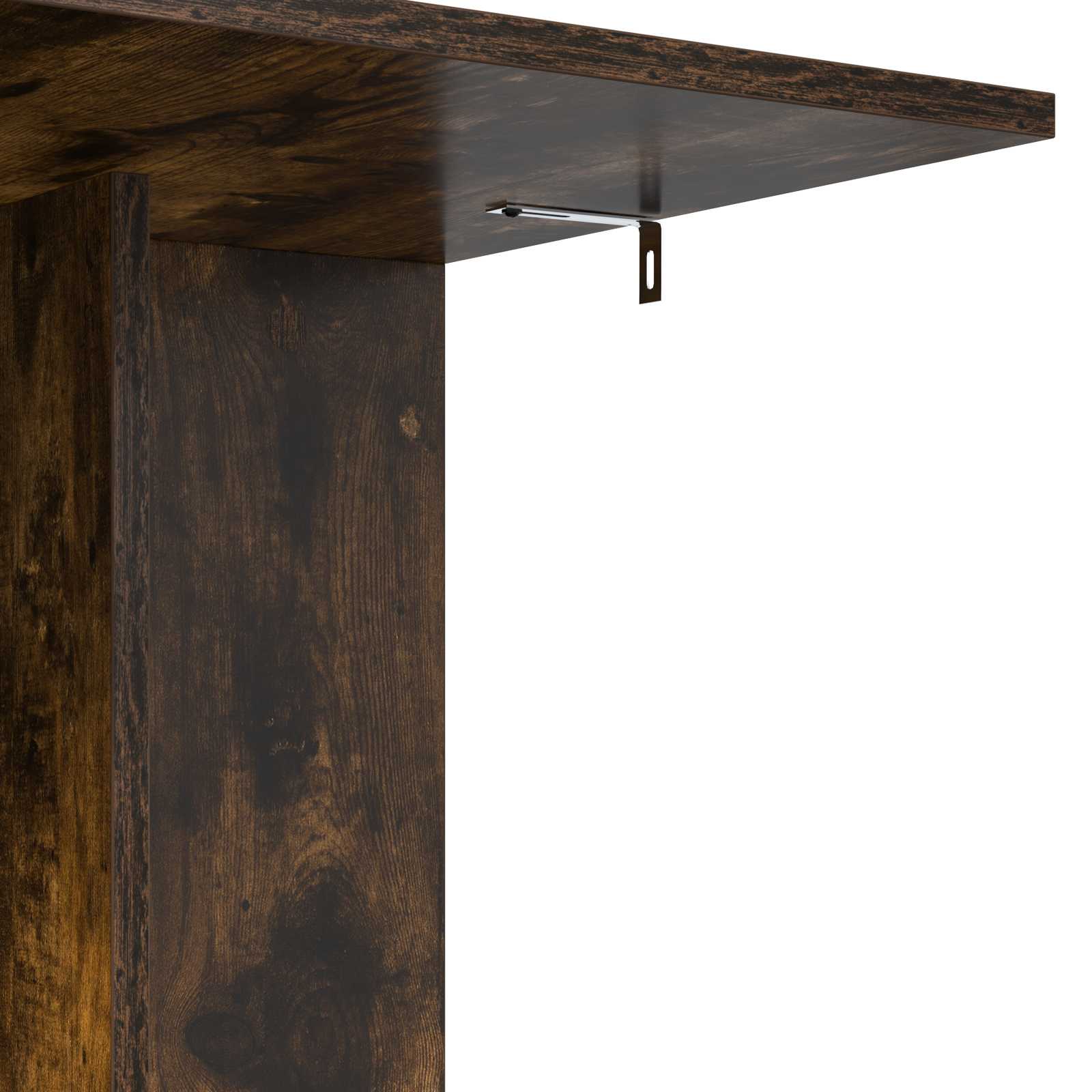 Beistelltisch Weiß 45 x 40 x 62,5 cm Holzwerkstoff