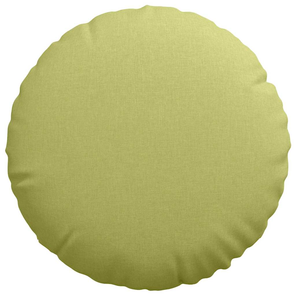 Sitzkissen 2 pcs Hellgrau Ø30 x 13 cm Stoff