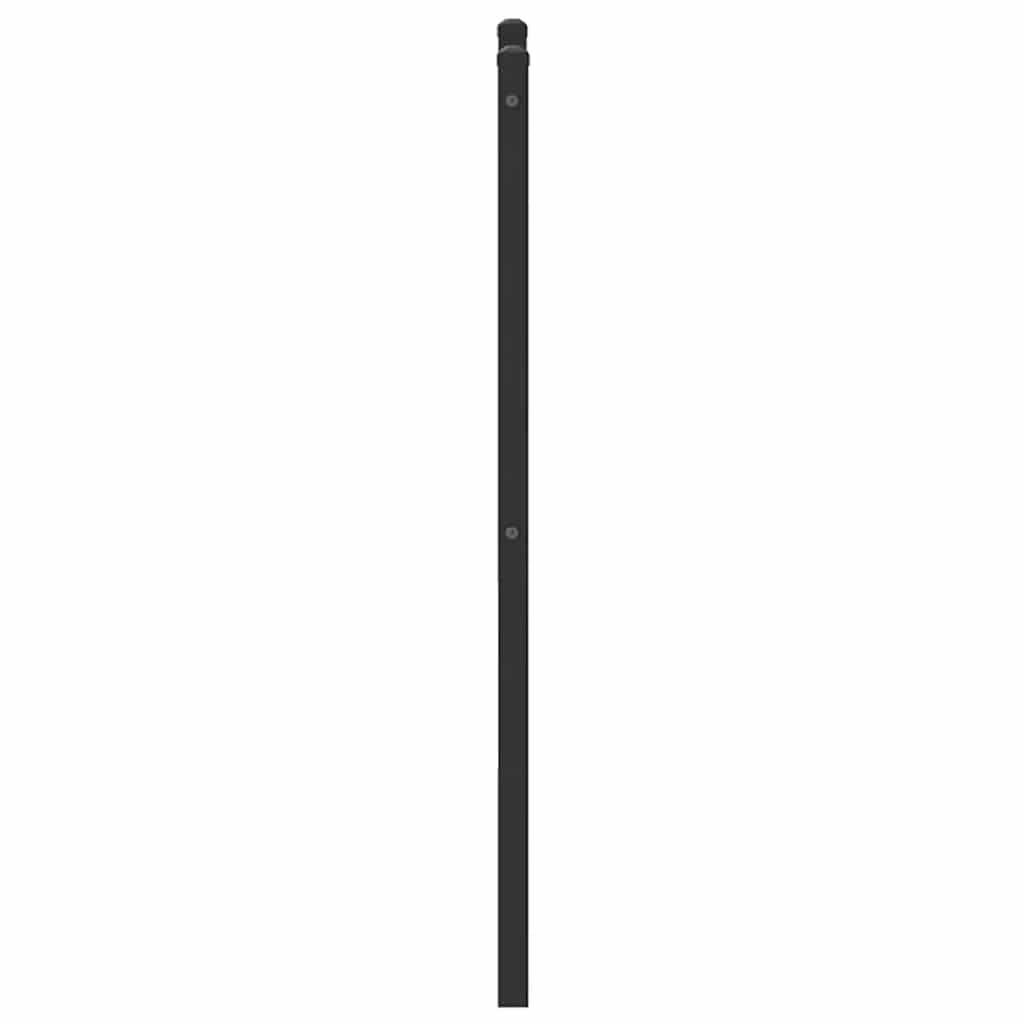Ersatz-Kopfteil Räuchereiche 75 cm Holzwerkstoff und Stahl
