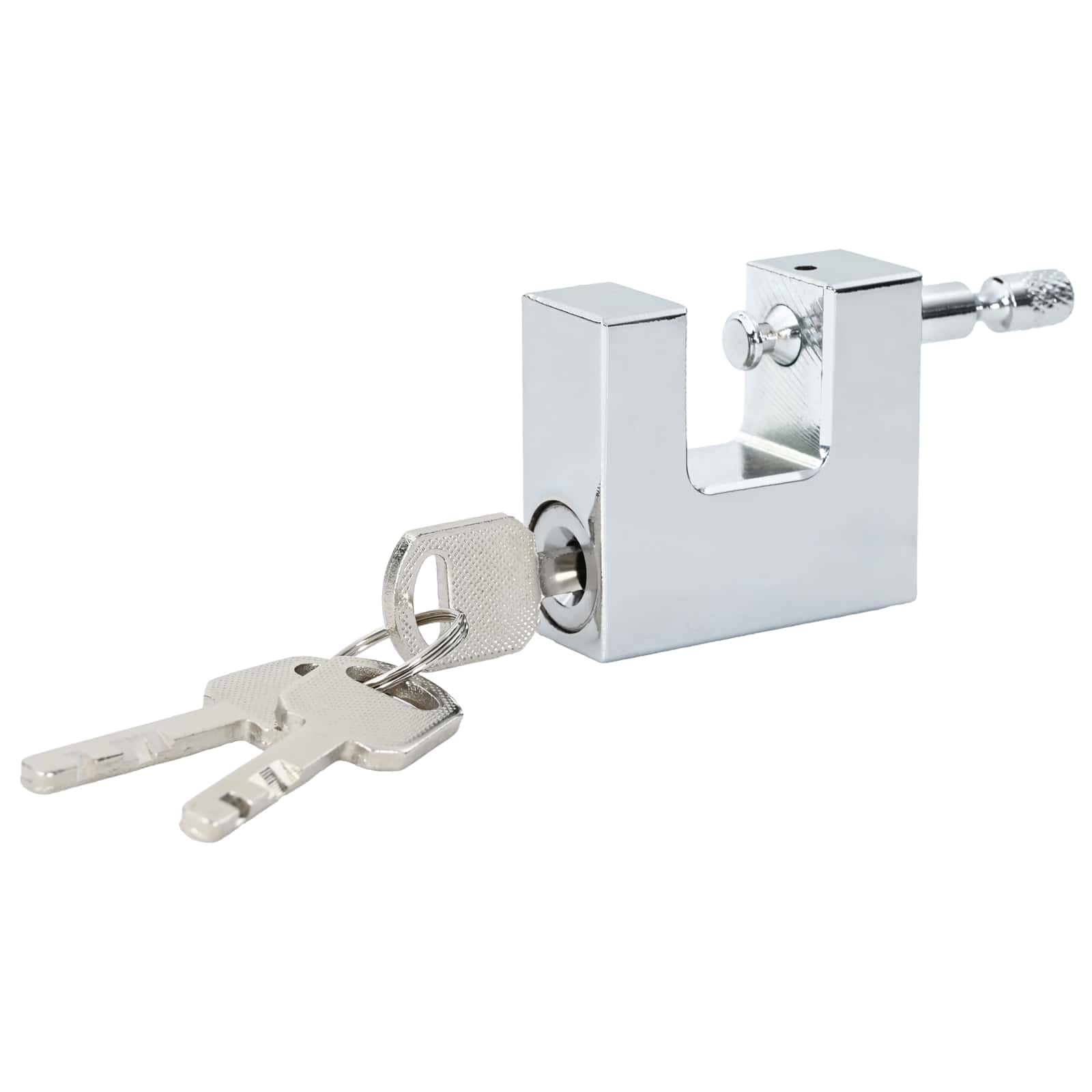 Vorhängeschloss 2 pcs Silber Stahl